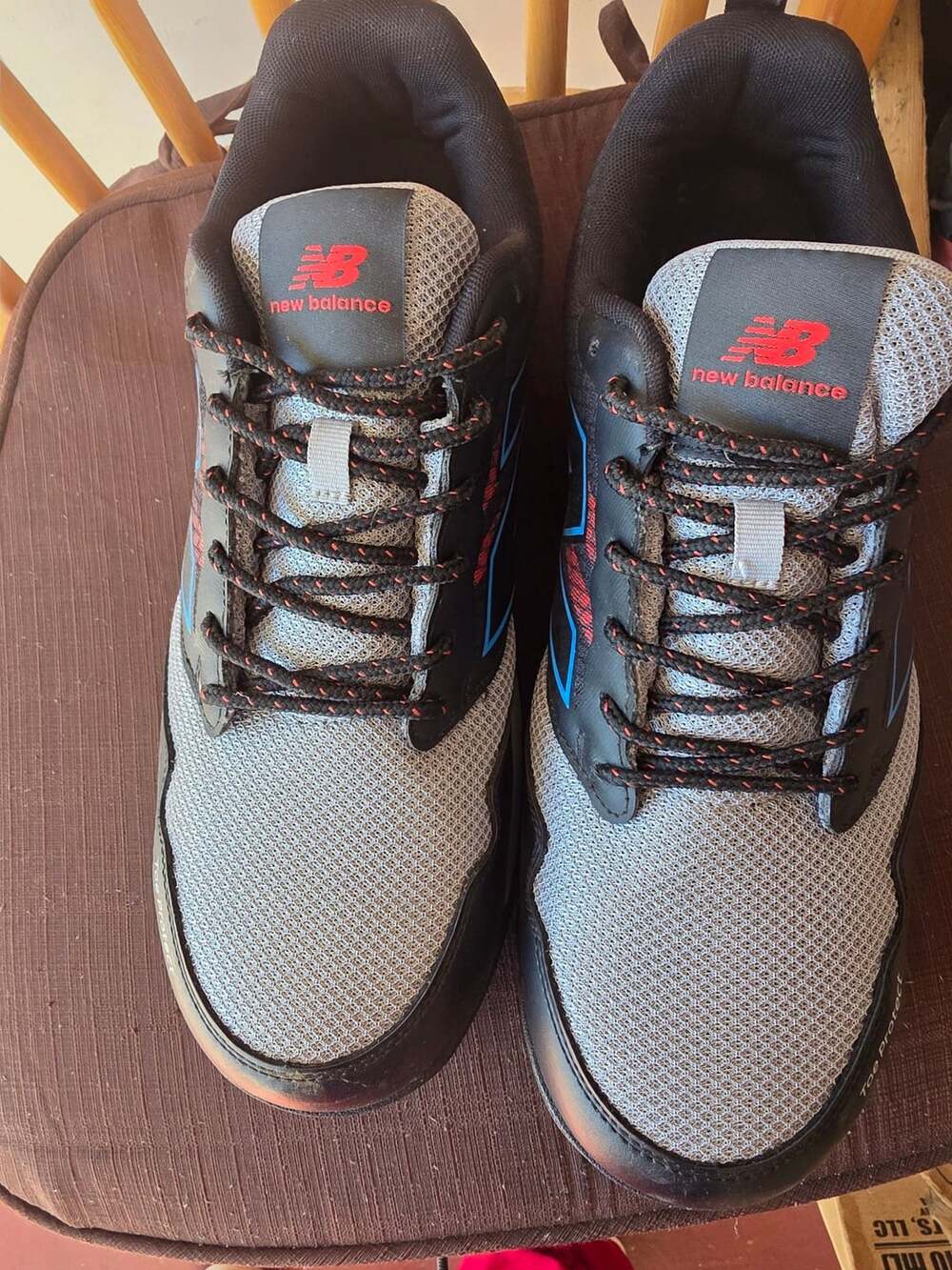 New Balance Quickshift Composite Toe Shoes Black Red